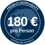 Frühbucherrabatt Frühbucherrabatt
