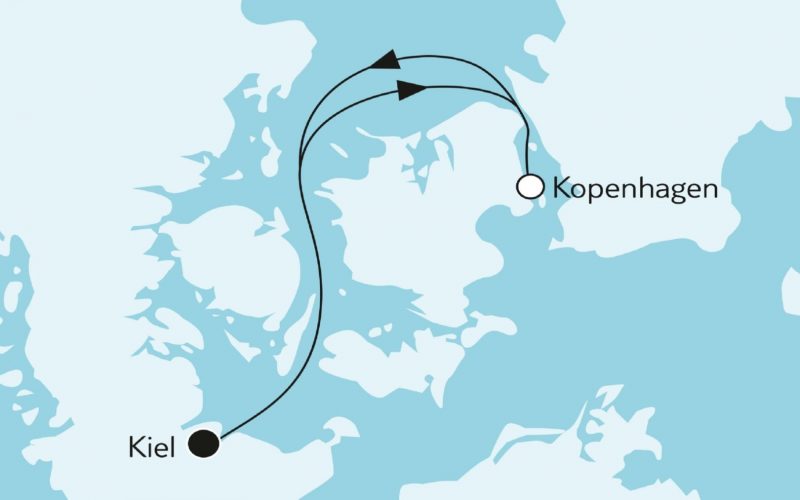 2 Nächte  Ostsee mit Kopenhagen 2023