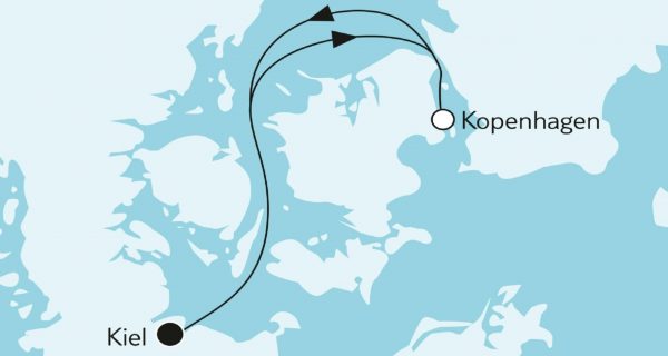 2 Nächte  Ostsee mit Kopenhagen 2023